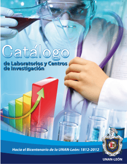 Catálogo de Laboratorios. - Universidad Nacional Autónoma de
