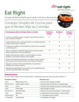 Eat Right - Healthy Food Bank Hub
