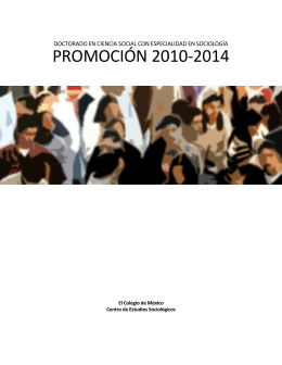 PROMOCIÓN 2010-2014