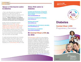 Diabetes - Central West LHIN