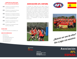 Asociación AFL ESPAÑA
