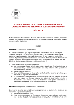 campamentos de verano en euskera