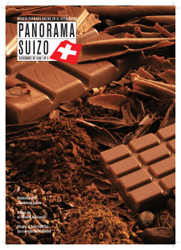 Historia del chocolate suizo Suiza en el Museo
