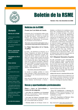 Boletín 162 - Real Sociedad Matemática Española