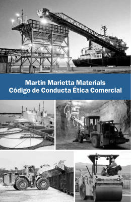 Martin Marietta Materials Código de Conducta Ética Comercial