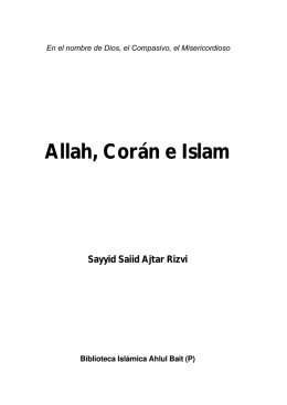 2 Allah, Corán e Islam