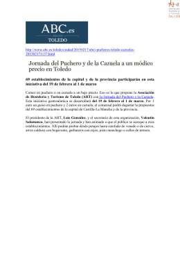 69 establecimientos de la capital y de la provincia participarán en
