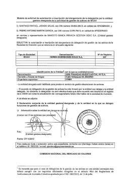 Modelo de solicitud de autorización e inscripción del otorgamiento