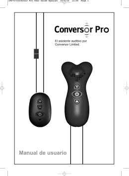 39875/Conversor Pro User Guide Spanish