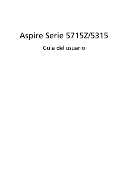 Aspire Serie 5715Z/5315