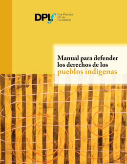 pueblos indígenas