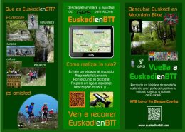 Euskadien3ﬂ` - Euskadi en BTT