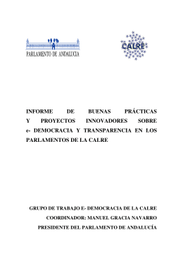 Informe de Buenas Prácticas y Proyectos Innovadores en e