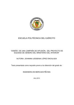 ESCUELA POLITÉCNICA DEL EJÉRCITO