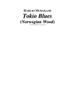 Tokio blues (Norwegian Wood)