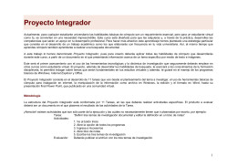 Proyecto Integrador - Universidad Veracruzana