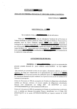 juzgado de primera instancia n0 cinco de alz1ra