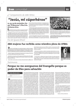 Página 11 - Comunidad - Asociación Bautista Argentina