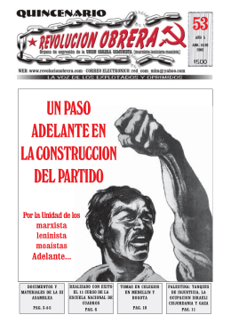 un paso adelante en la construccion del partido