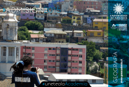 ADMISIÓN2015 - Geoacademia