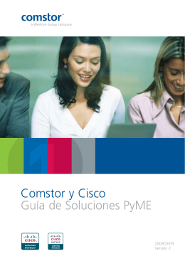 Comstor y Cisco Guía de Soluciones PyME