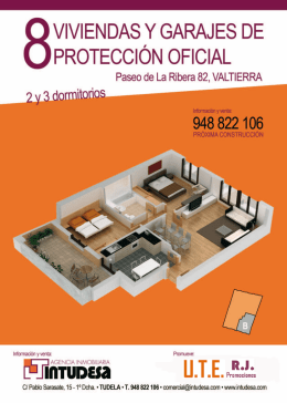 VIVIENDAS Y GARAJES DE PROTECCIÓN OFICIAL