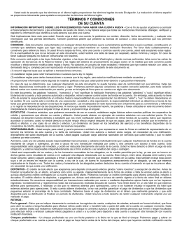 Términos y Condiciones de los Consumidores