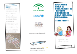 FOLLETO EDUCACION PARA EL DESARROLLO_UNICEF.pub
