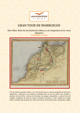 GRAN TOUR DE MARRUECOS