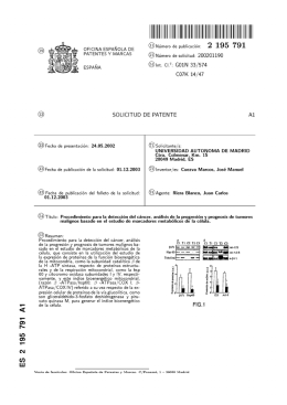 Premios_Patentes_2005_Procedimiento _deteccion_ cancer