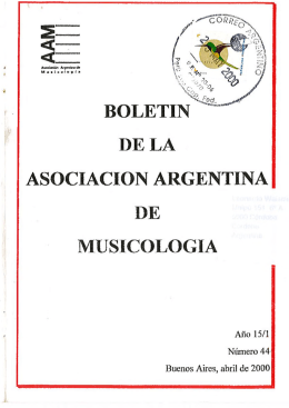 Descarga - Asociación Argentina de Musicología