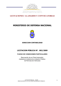 09 / 10 / 2009 - Ministerio de Defensa Nacional
