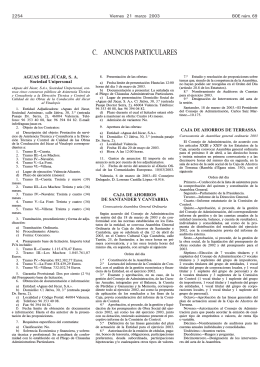 C. ANUNCIOS PARTICULARES