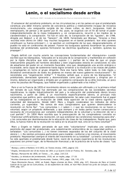 Lenin, o el socialismo desde arriba
