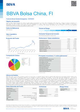Ficha del Fondo - BBVA Asset Management