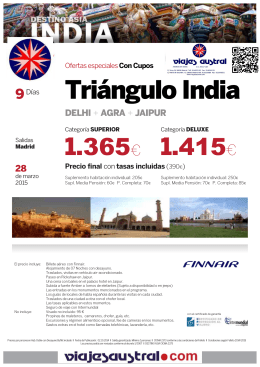 Triángulo India - Viajes Austral