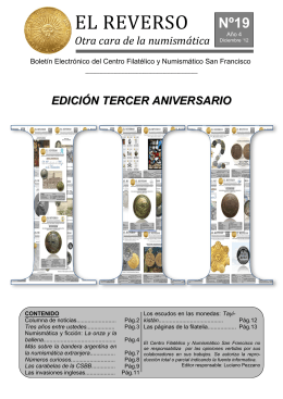 EL REVERSO - Centro Filatélico y Numismático