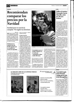 Recomiendan