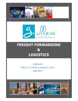 Servicios de Logística y Freight Forwarding