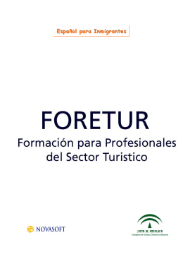 M.O Español Turismo Master