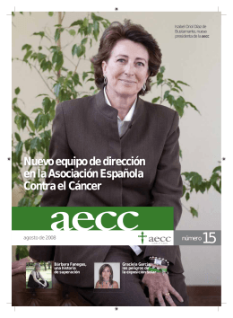 aecc número 15 - Asociación Española Contra el Cáncer