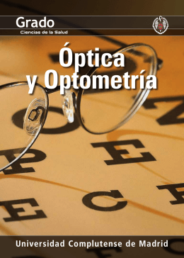 Óptica y Optometría - Universidad Complutense de Madrid