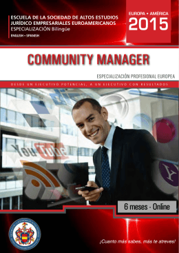 cOMMuniTY ManaGEr