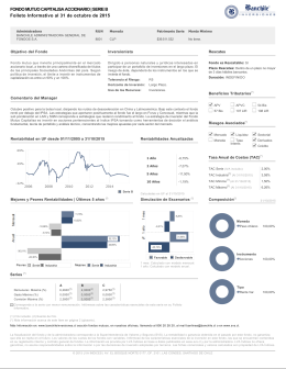 FONDO MUTUO CAPITALISA ACCIONARIO | SERIE B Folleto