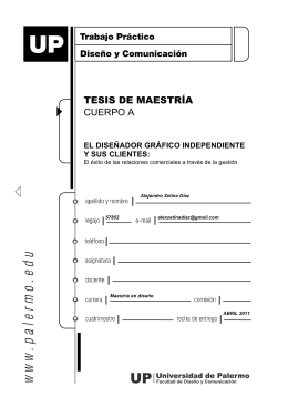El diseñador gráfico independiente y sus clientes
