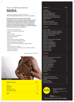 folleto 2014.indd - ESDIR. Escuela Superior de Diseño de La Rioja