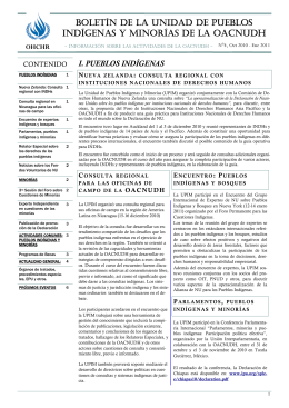 i. pueblos indígenas