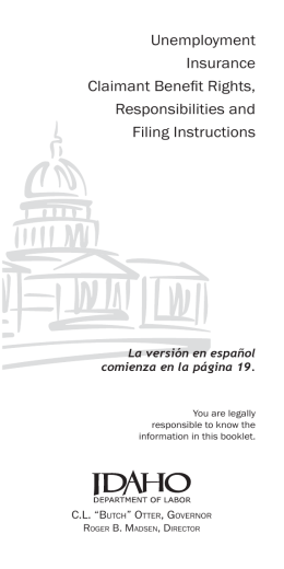 Claimant pamphlet Jul 2010.indd