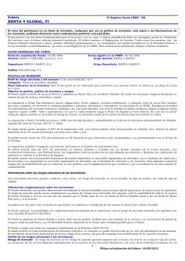 RENTA 4 GLOBAL, FI