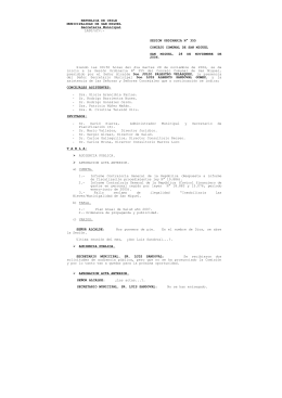 SESION 355 CONCEJO - Municipalidad de San Miguel